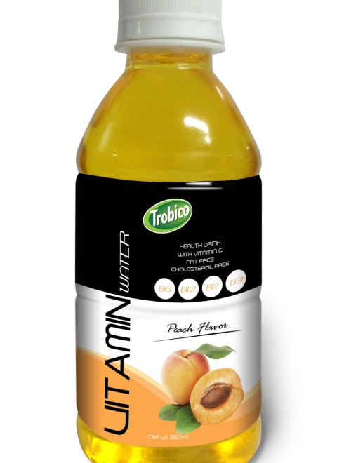 250ml Pet bottle  Peach Flavor Vitamin Water Drink