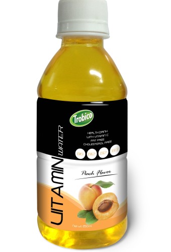 250ml Pet bottle  Peach Flavor Vitamin Water Drink