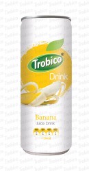 250ml alu can Natural Banana Juice Drink