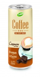 250ml canned Cappuccino Coffee Drink