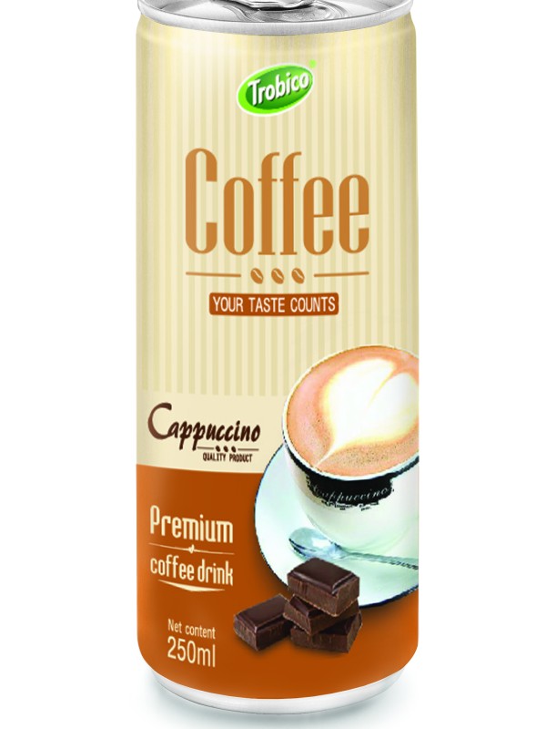 250mlcannedCappuccinoCoffeeDrink