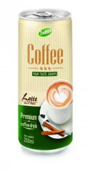 250ml canned Latte Coffee Drink