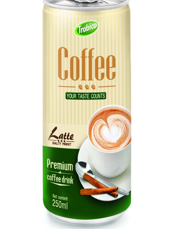 250mlcannedLatteCoffeeDrink