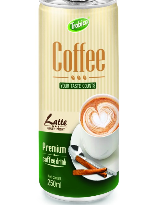250mlcannedLatteCoffeeDrink