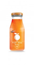 280ml glass bottle Natural 100% Orange Juice