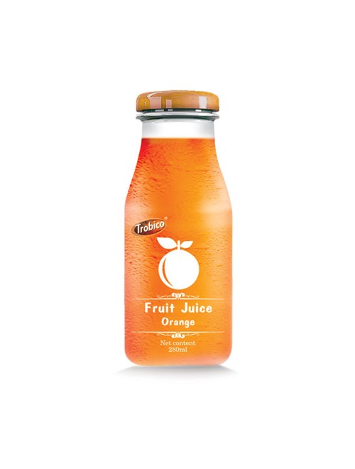 280ml glass bottle Orange Juice