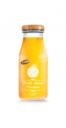 280ml glass bottle Good Taste Pineapple Fruit Juice