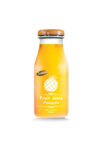 280ml glass bottle Good Taste Pineapple Fruit Juice