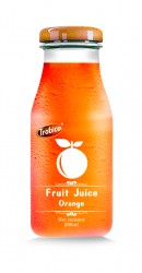 280ml glass bottle Orange Juice