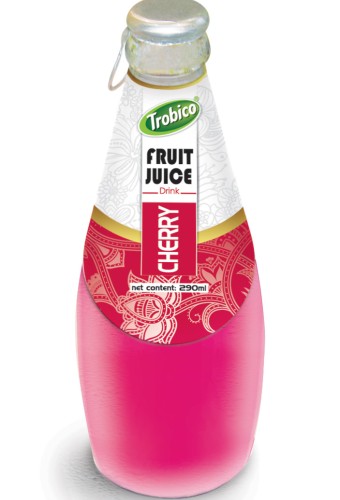 290ml Glass bottle Cherry Drink