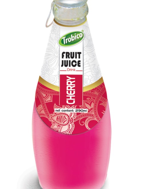290ml Glass bottle Cherry Drink