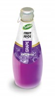 290ml Glass bottle Grape Drink