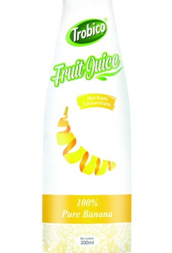 300ml Glass bottle Banana Juice