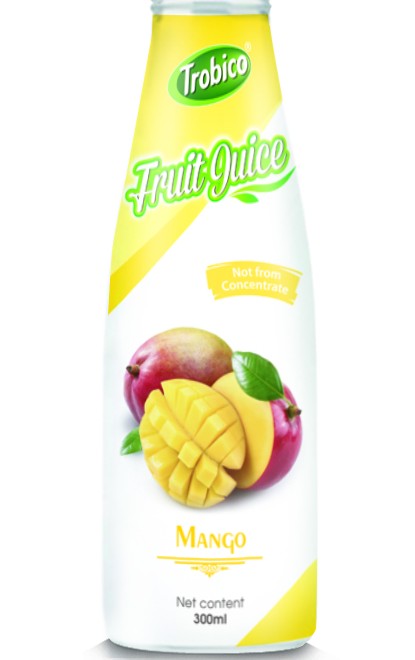 300ml Glass bottle Mango Juice