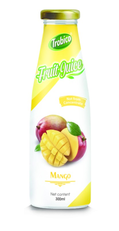 300ml Glass bottle Mango Juice