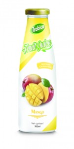 300ml Glass bottle Mango Juice