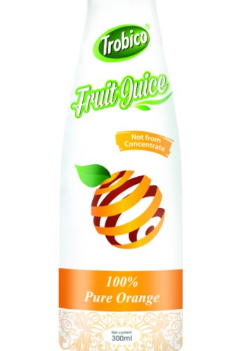 300ml Glass bottle Orange Juice