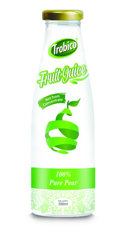 300ml Glass bottle Pear Juice
