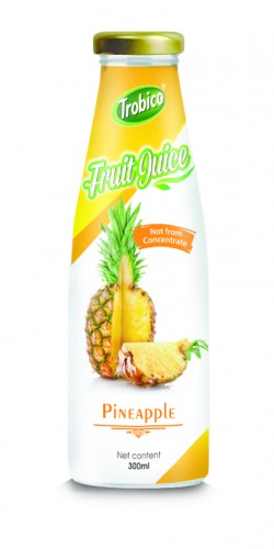300ml Glass bottle Pineapple Juice