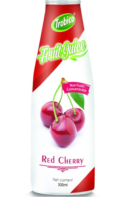 300ml Glass bottle Red Cherry Juice