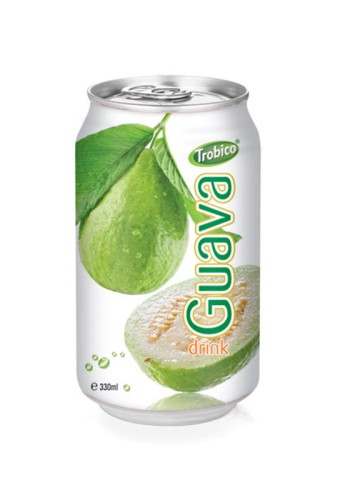 330ml Aluminum can High Quality Pure Guava Fruit Drink