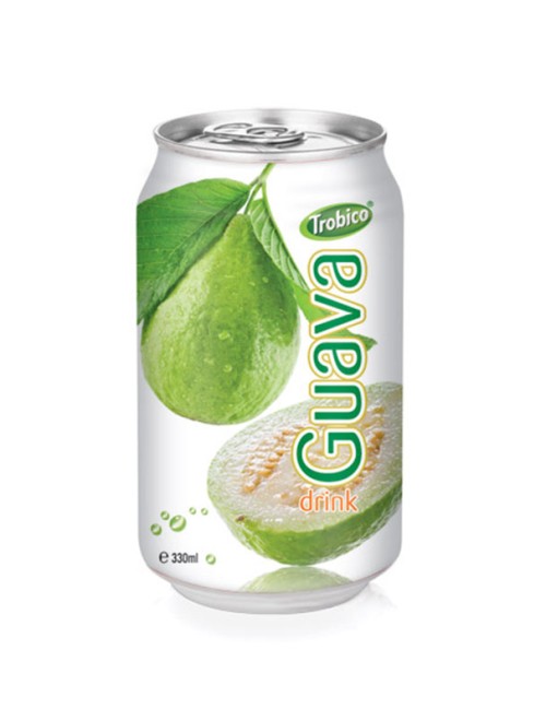 330ml Aluminum can High Quality Pure Guava Fruit Drink