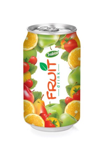330ml Aluminum can Supplier Mix Fruit Juice