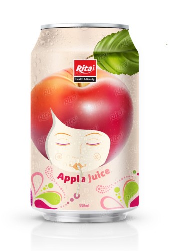 330ml Natural Apple Fruit Juice Drink