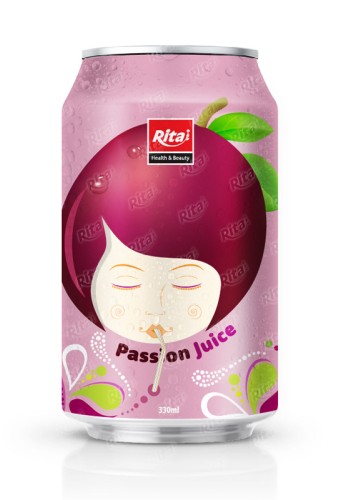 330ml Natural Passion Fruit  Juice Drink