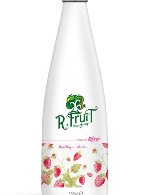 330ml Glass bottle Strawberry Juice