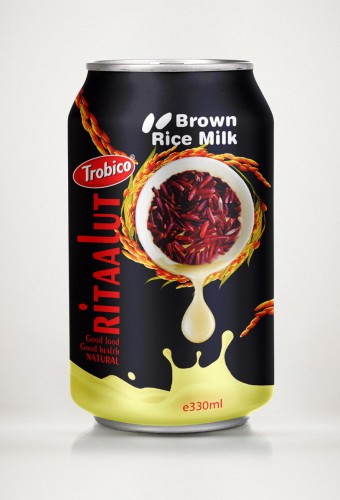 330ml Natural Brown rice milk Viet Nam
