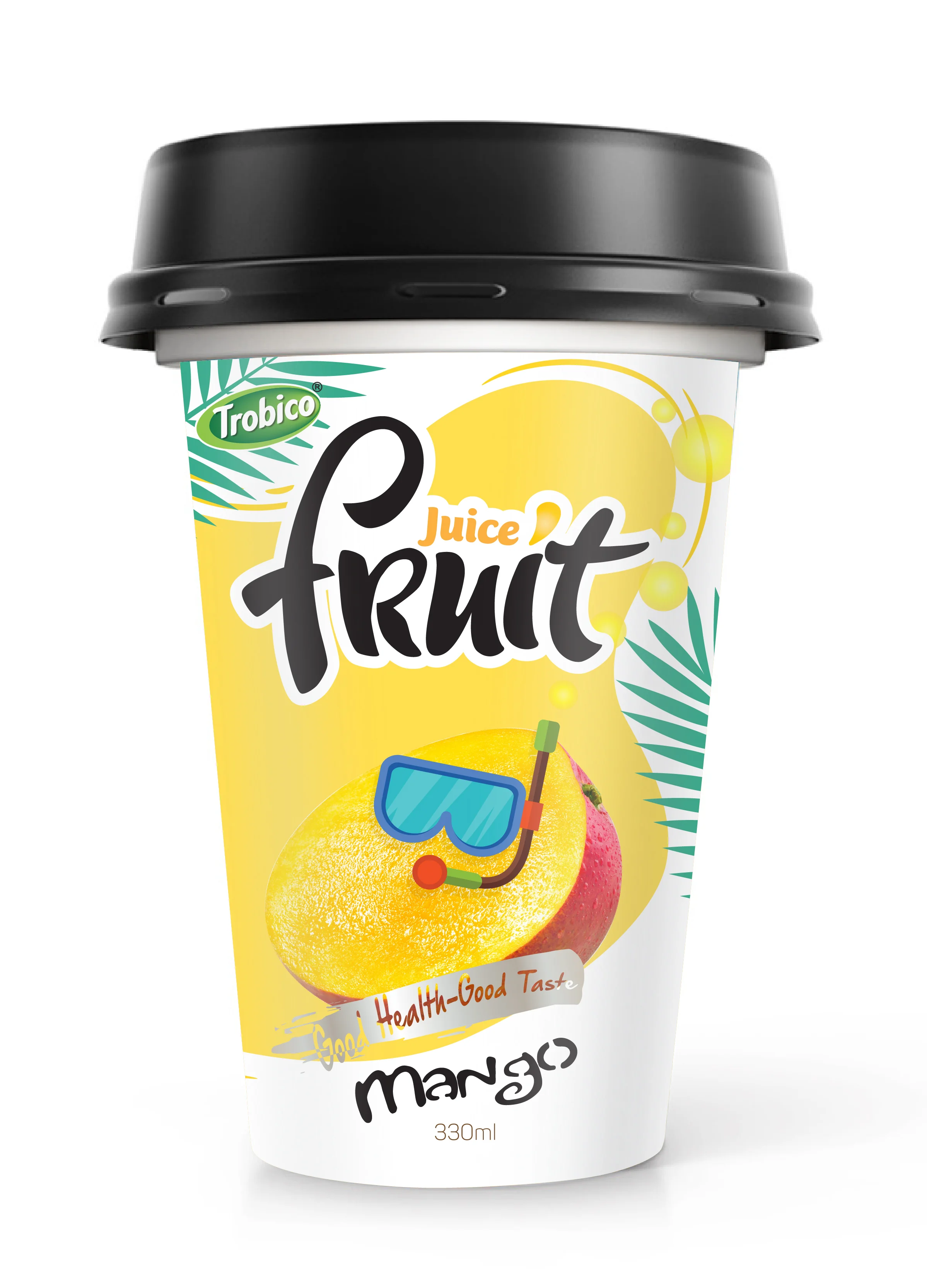 330ml PP cup Good Taste Mango Juice Drink - Beverage Manufacturer