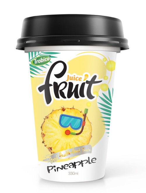 330ml PP cup Good Taste Pineapple Juice Drink