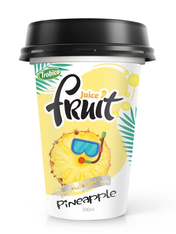 330ml PP cup Good Taste Pineapple Juice Drink