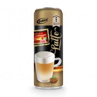 330ml Premium Quality Latte Coffee Drink in can by Trobico Beverage Vietnam