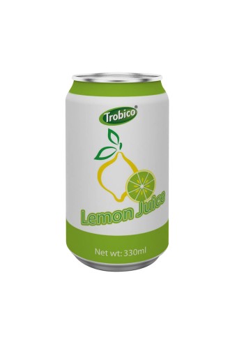 330ml alu can Lemon Juice Drink