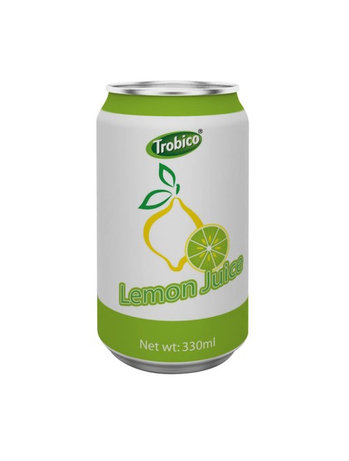 330ml alu can Lemon Juice Drink