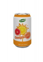 330ml alu can Orange Juice Drink 1
