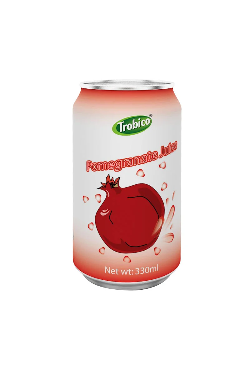 330ml Alu Can Pomegranate Juice Drink Beverage Manufacturer
