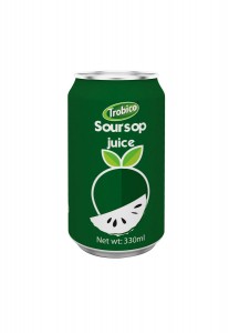 330ml alu can Soursop Juice Drink