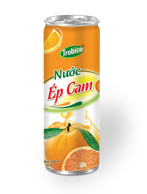 330ml slim coconut water with orange flavor