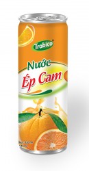 330ml sleek can Tropical Orange Juice Drink