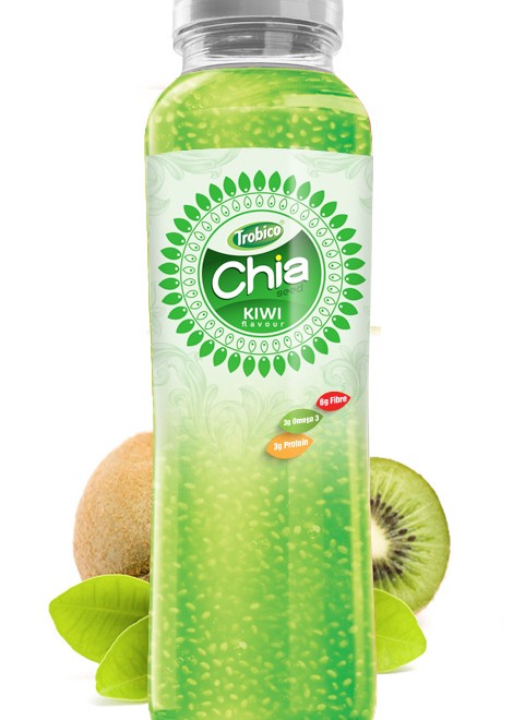 350ml Pet bottle Chia Seed with Kiwi Flavor
