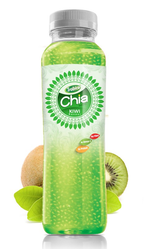 350ml Pet bottle Chia Seed with Kiwi Flavor