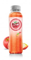 350ml Pet bottle Good Healthy Apple Flavor Chia Seed