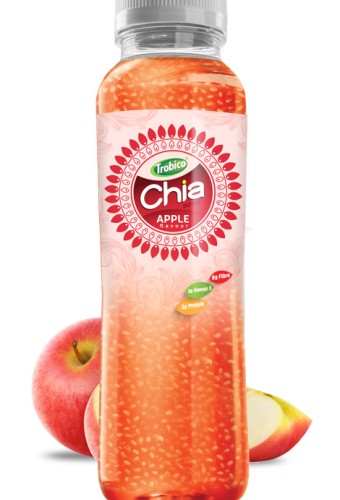350ml Pet bottle Good Healthy Apple Flavor Chia Seed