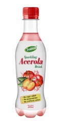Sparkling Acerola Juice Drink 400ml Pet Bottle