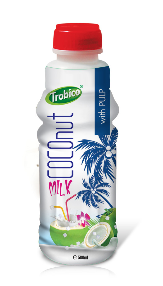 500ml Coconut Milk with Pulp - Beverage Manufacturer