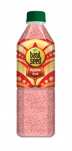 500ml Apple Flavour Basil seed