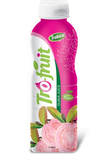 OEM Beverage Fruit Drink 500ml PP bottle Guava Juice